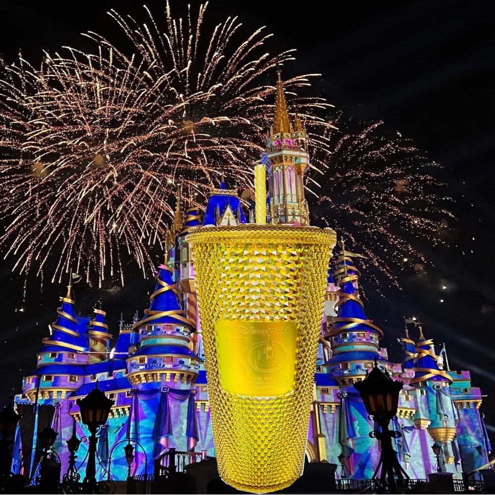 Disney Parks 50th Anniversary Starbucks Tumbler